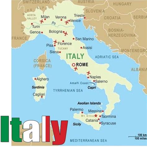 capital cities in italy